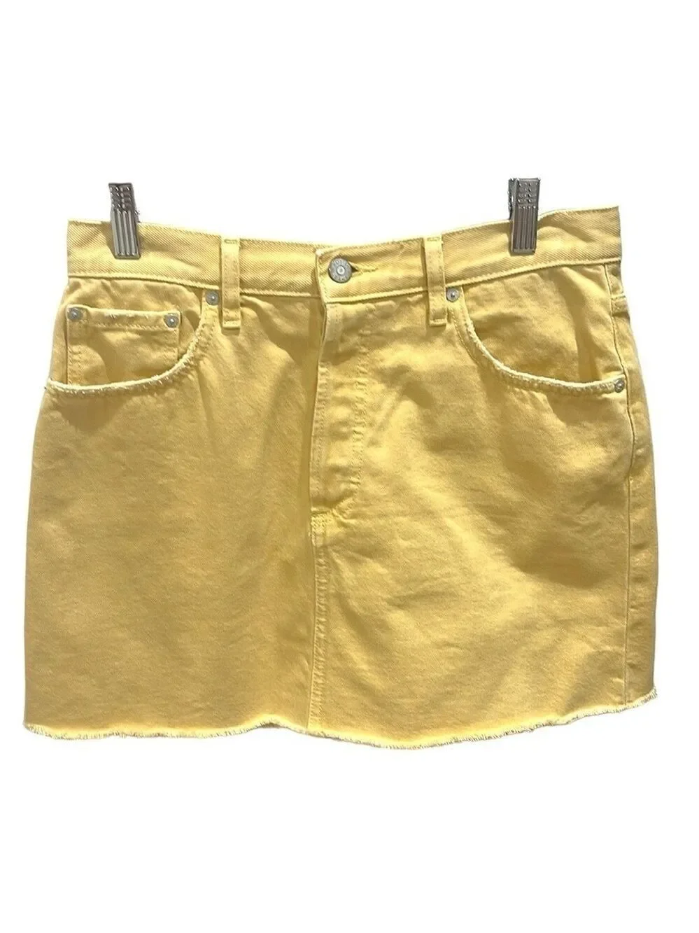 Boyish yellow denim